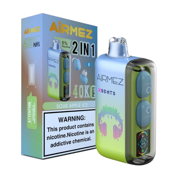 AirMez X-Beats 40,000 Puffs Disposable Vape 20mL 5 Pack - $68.00   eJuices.co