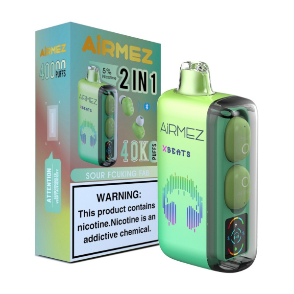 AirMez X-Beats 40,000 Puffs Disposable Vape 20mL 5 Pack - $68.00   eJuices.co