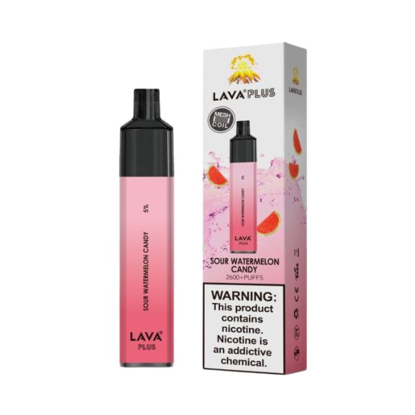 Lava Plus 2600 Disposable Vape Sour Watermelon Ice