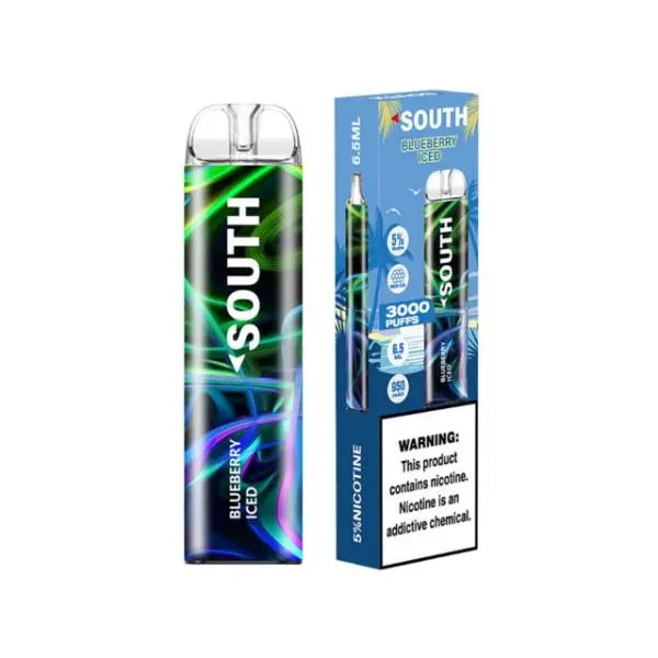 Best Deal South by North 3000 Puffs Disposable Vape 6.5mL Blueberry Ice