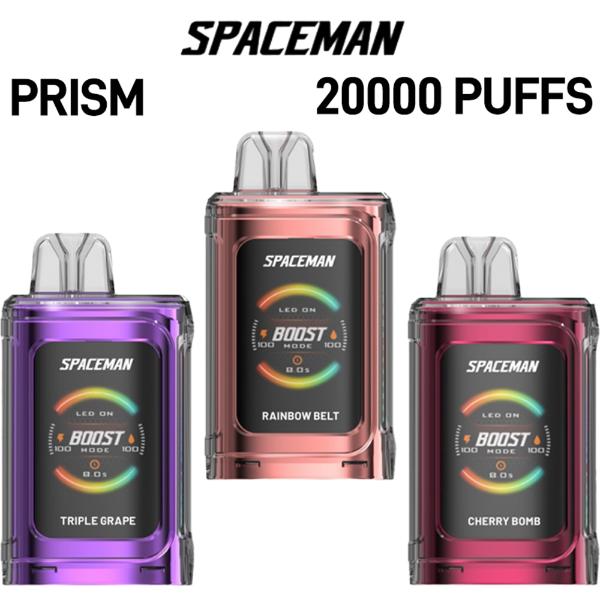 Space Man Prism 20K Rechargeable Vape 5-Pack