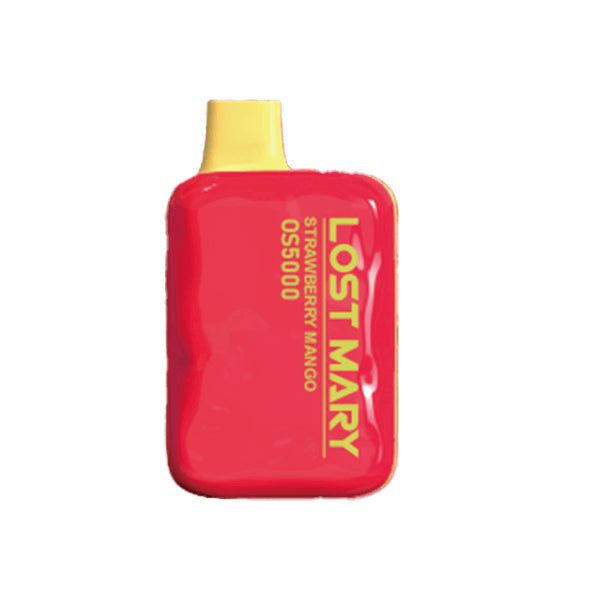 Best Deal Lost Mary OS5000 Rechargeable Vape  Disposable by Elf Bar 13mL Strawberry Mango