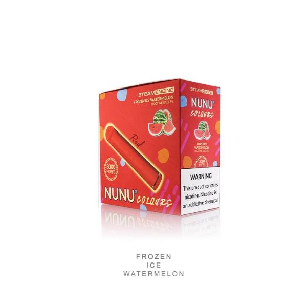 Steam Engine Vape NuNu Colours 3000 Puffs Rechargeable Vape Disposable - $71.89 eJuices.co Steam Engine Vape NuNu Colours 3000 Puffs Rechargeable Vape Disposable - $71.89 eJuices.co