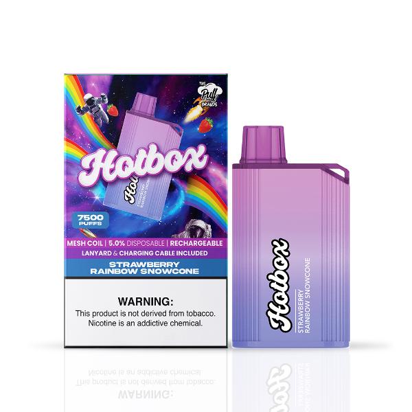 Hot Box Disposable Vape Hawaiian Rainbow HOTBOX Elite 50K Hot Box Disposable Vape Hawaiian Rainbow HOTBOX Elite 50K