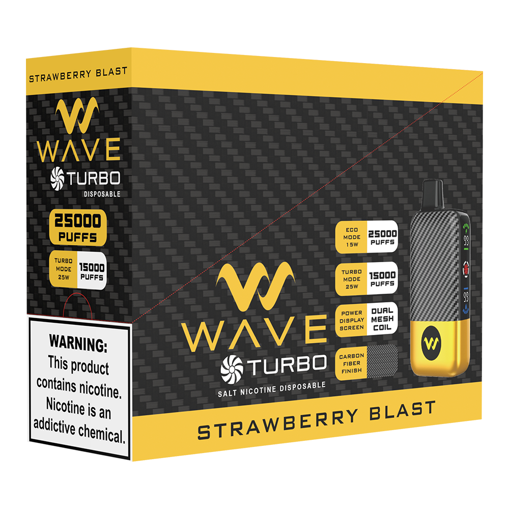 Wave Turbo 25000 Puffs Rechargeable Disposable