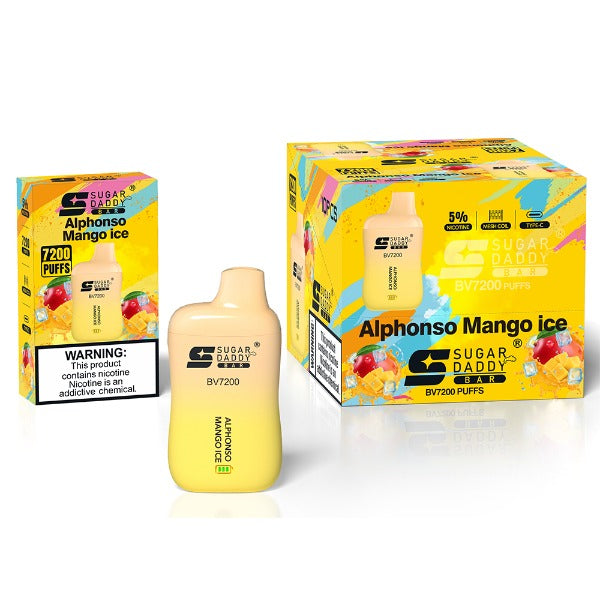 Sugar Daddy Bar BV7200 Recharge Vape 18mL - $105.95 eJuices.co Sugar Daddy Bar BV7200 Recharge Vape 18mL - $105.95 eJuices.co