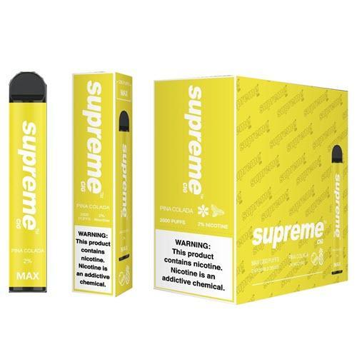 Supreme Max Single Disposable Pina Colada
