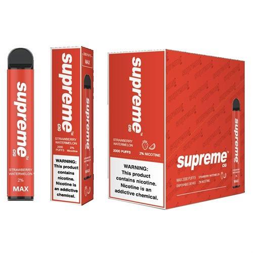Supreme Max Single Disposable Strawberry Watermelon