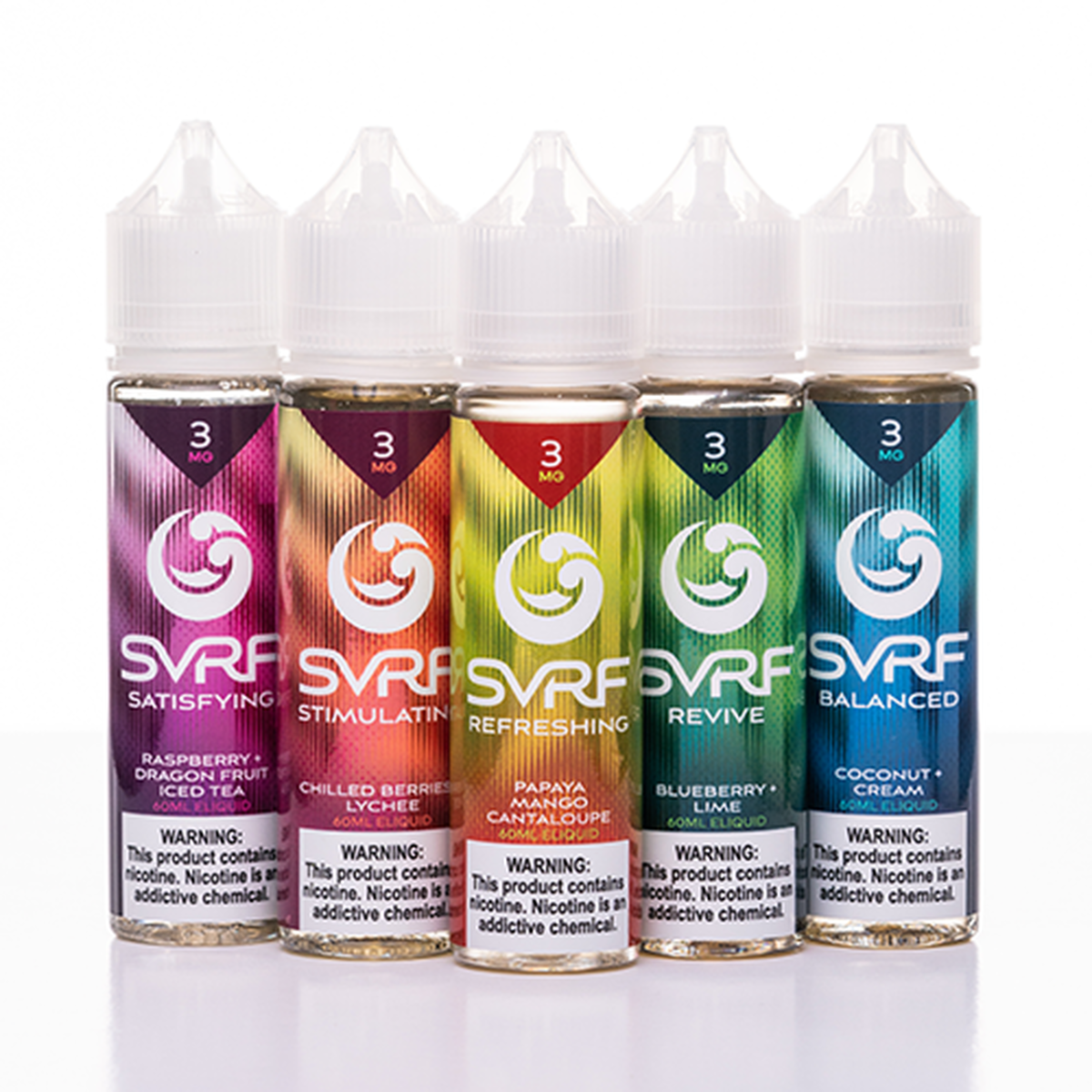 refreshing vape flavors SVRF 60mL E-Liquid Juice Vaporesso Xros 5 Mini Premium Pod System Flavour:Blue Fusion