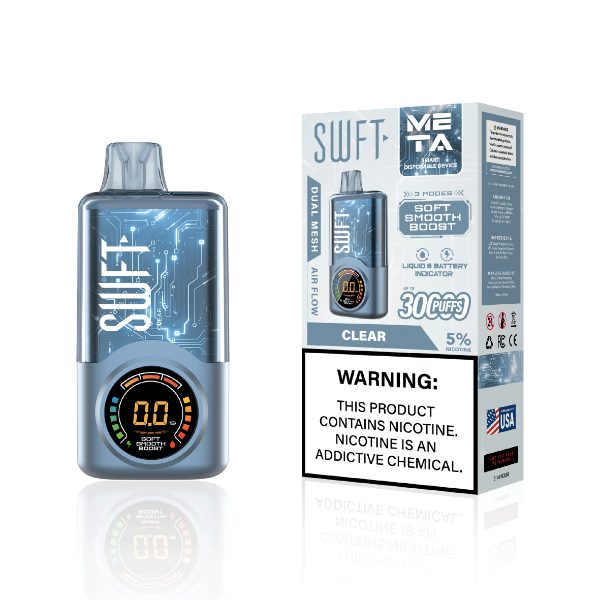 SWFT Meta 30000 Puffs Disposable Clear