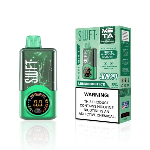SWFT Meta 30000 Puffs Disposable Lemon Mist Ice