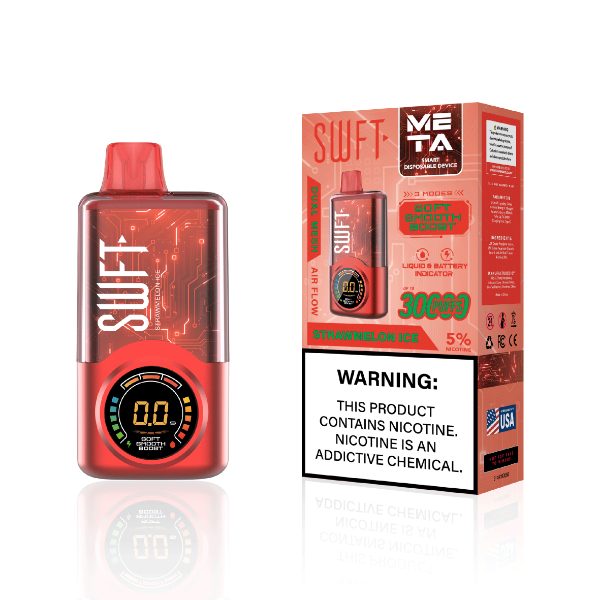 SWFT Meta 30000 Puffs Disposable Strawmelon Ice