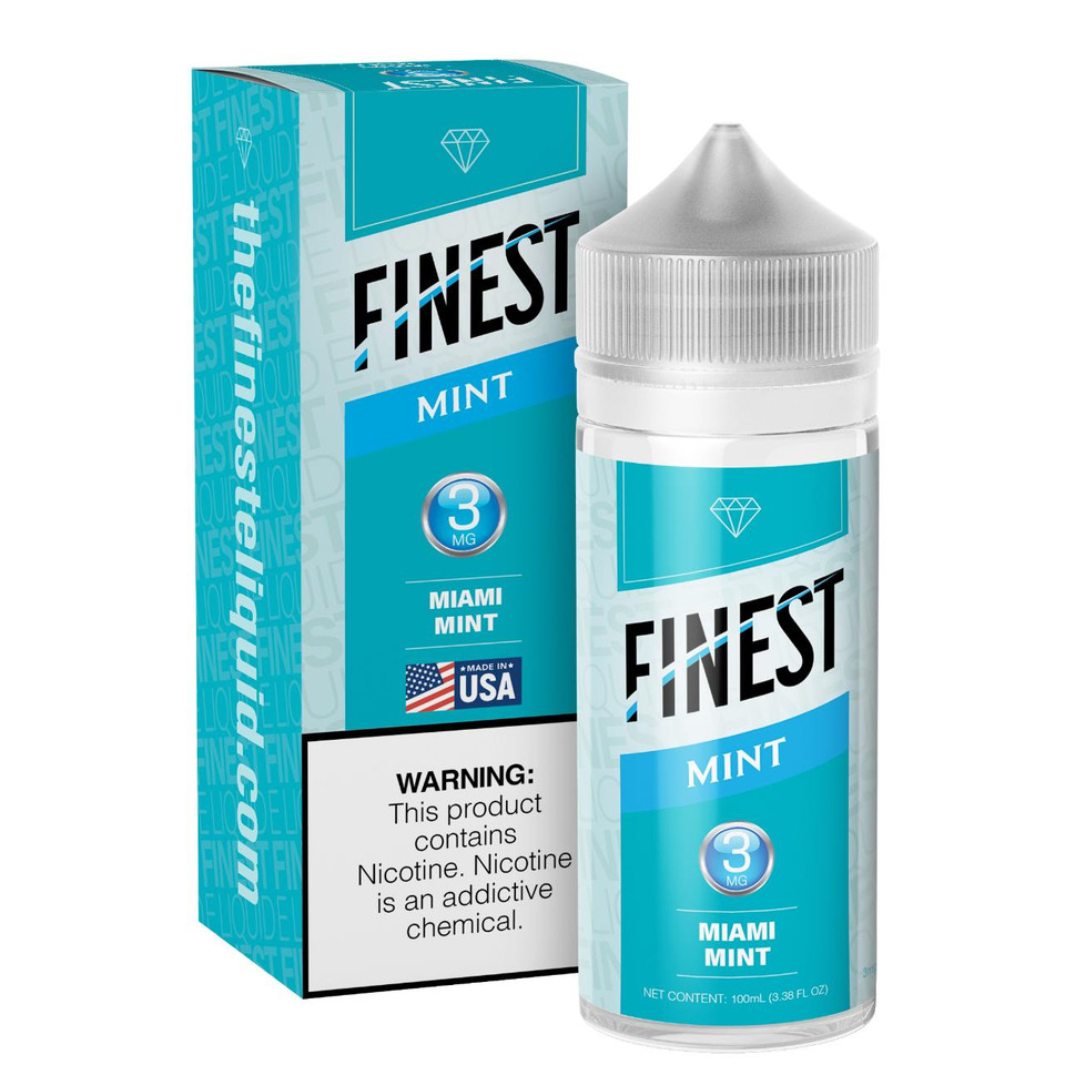 The Finest E-Liquid Mint Edition 100mL
