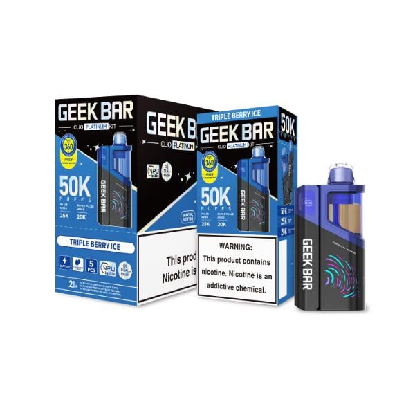 Geek Bar Clio Platinum 50000 Puffs Kit