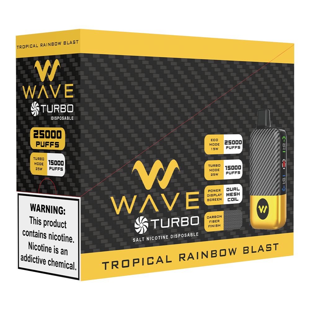 Wave Turbo 25000 Puffs Rechargeable Disposable