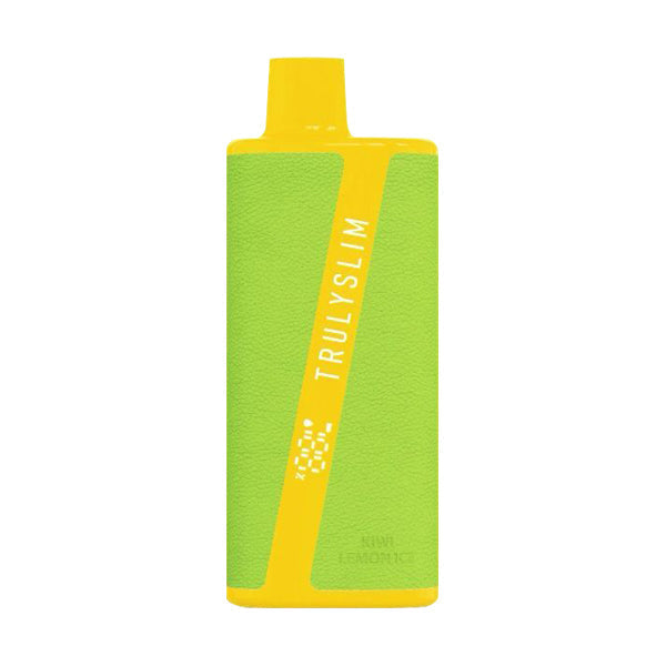 Best Deal Truly Slim 8000 Puffs Disposable Vape 18mL Kiwi Lemon Ice
