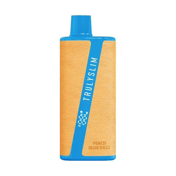 Best Deal Truly Slim 8000 Puffs Disposable Vape 18mL Peach Blue Razz