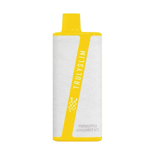 Best Deal Truly Slim 8000 Puffs Disposable Vape 18mL Pineapple Coconut Ice