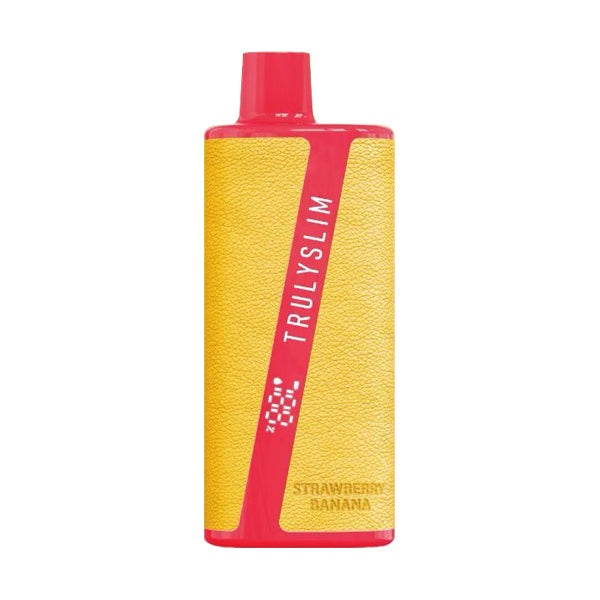 Best Deal Truly Slim 8000 Puffs Disposable Vape 18mL Strawberry Banana