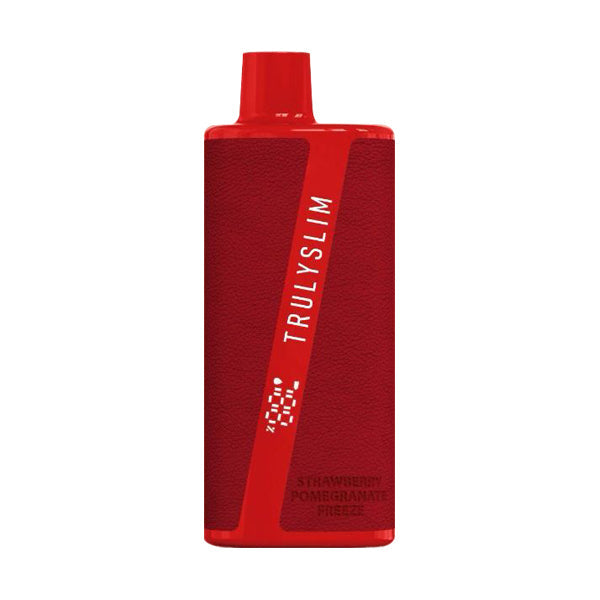 Best Deal Truly Slim 8000 Puffs Disposable Vape 18mL Strawberry Pomegranate Freeze
