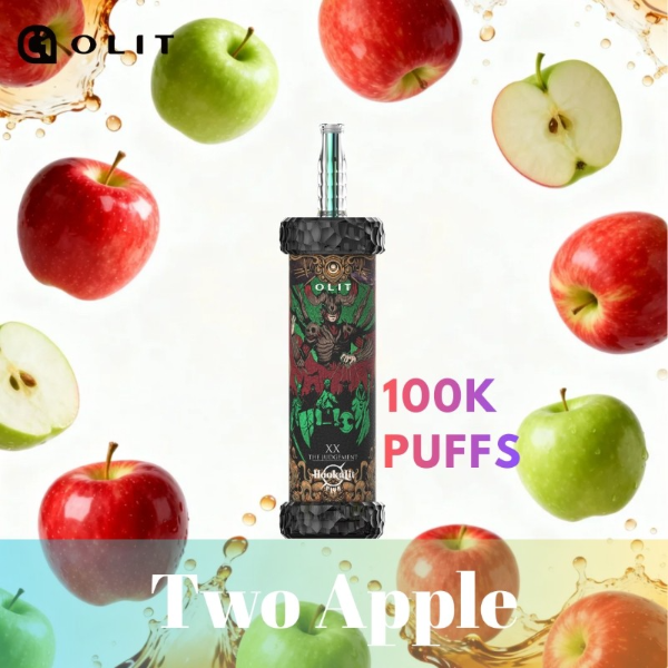Olit Hookalit Plus 100K Puffs Disposable - Two Apple
