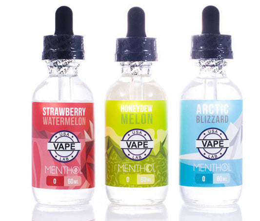 USA Vape Lab Menthol Series 60ML Wholesale