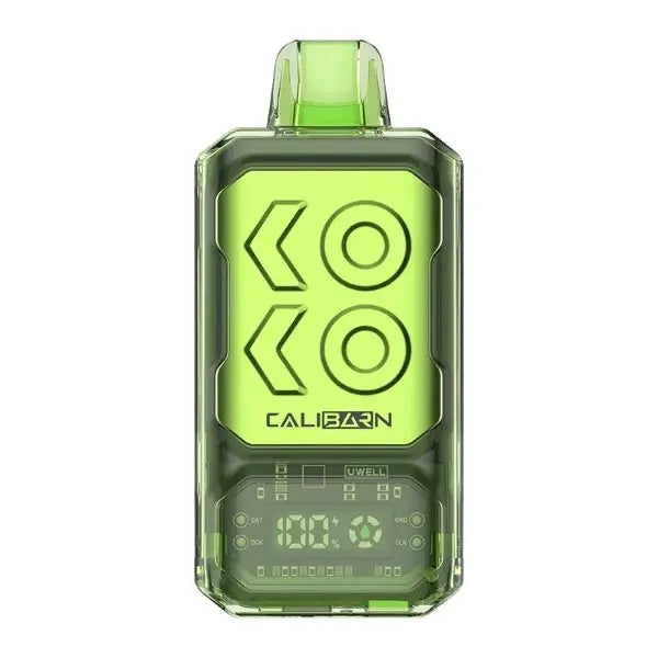 Best Deal Uwell Caliburn Bar S18000 Disposable Vape 22mL Double Apple