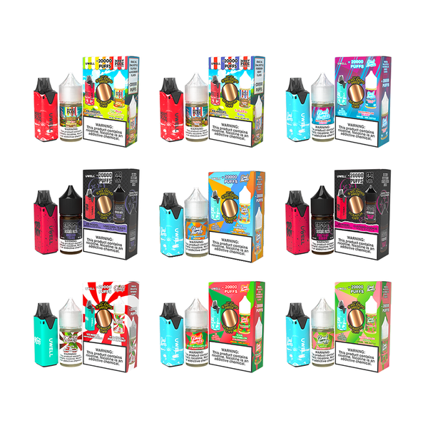 Best Deal Uwell V6 Pod Kit + MRKT PLCE Salt 30mL Bundle - Vape Wholesale USA