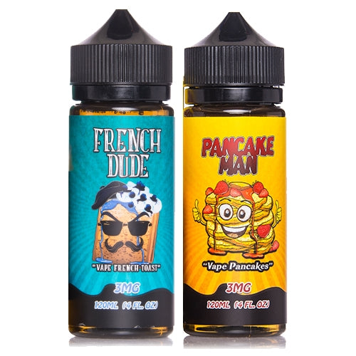 Vape Breakfast Classics 120ML French Dude Pancake Man deals