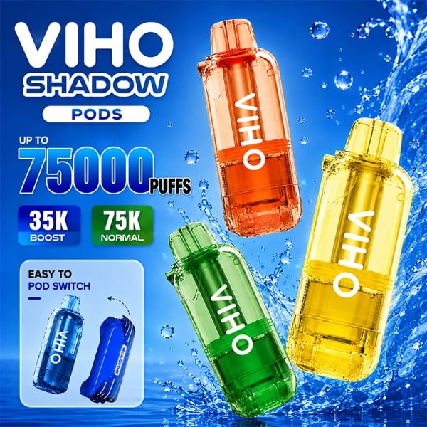 VIHO Shadow 75,000 Replacement Pods