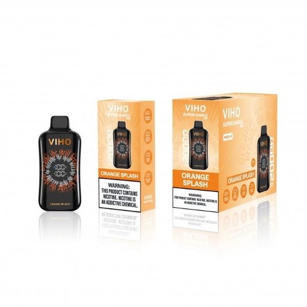 VIHO Supercharge Pro 20,000 Puffs Disposable - Orange Splash