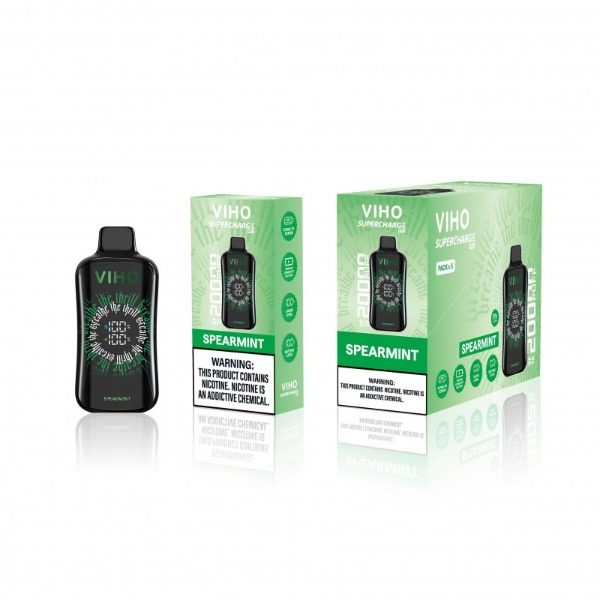 VIHO Supercharge Pro 20,000 Puffs Disposable - Spearmint