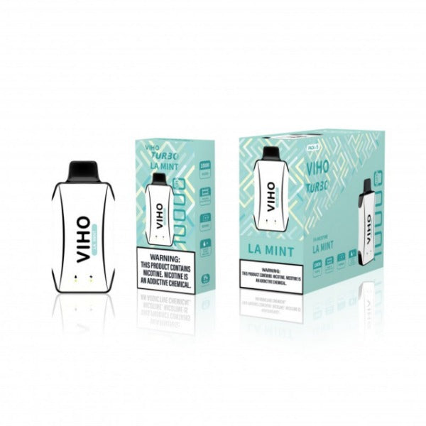 Best Deal VIHO TURBO 10000 Puffs Disposable Vape 18mL LA Mint
