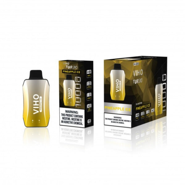 Best Deal VIHO TURBO 10000 Puffs Disposable Vape 18mL Pineapple Ice
