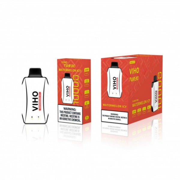 Best Deal VIHO TURBO 10000 Puffs Disposable Vape 18mL Watermelon Icy