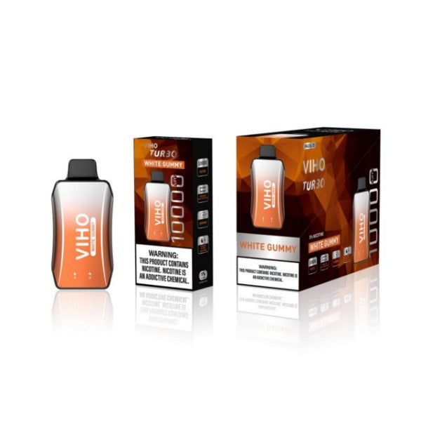 Best Deal VIHO TURBO 10000 Puffs Disposable Vape 18mL White Gummy