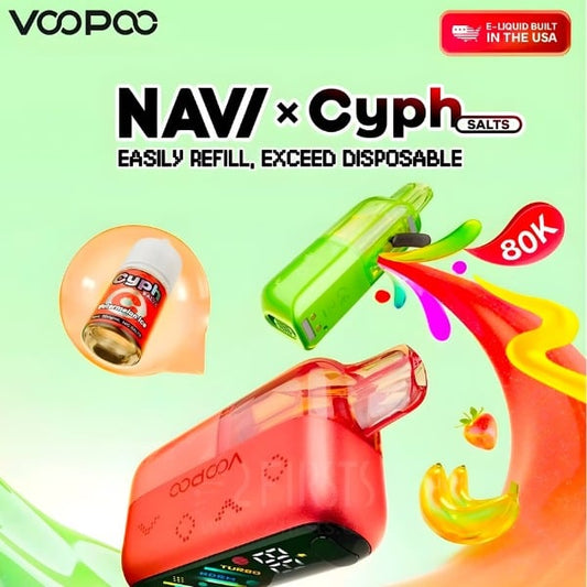 VooPoo NAVI x Cyph 80,000 Puffs Disposable Kit