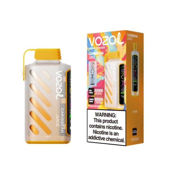 Vozol Gear Power 20000 Puffs Disposable Vape 20mL - $5.20 eJuices.co Vozol Gear Power 20000 Puffs Disposable Vape 20mL - $5.20 eJuices.co