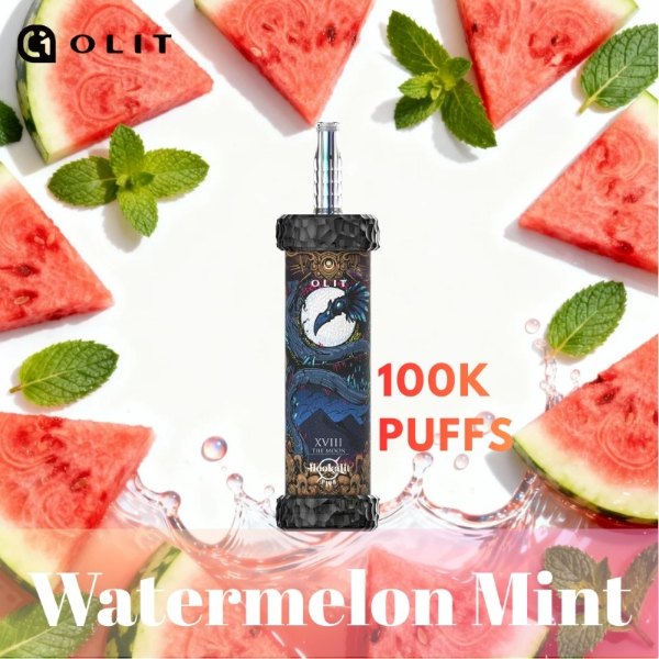 Olit Hookalit Plus 100K Puffs Disposable - Watermelon Mint