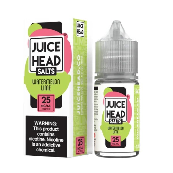 Juice Head Salts 30mL- Watermelon lime