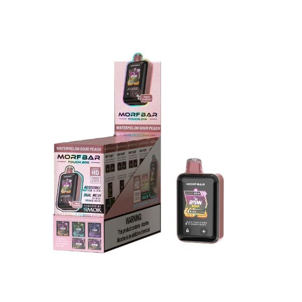 Morfbar Touch 20000 Puffs-Single Disposable-Watermelon Sour Peach-50mg