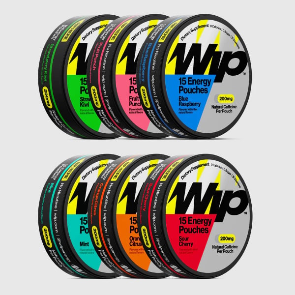 WIP Caffeine Energy Pouches