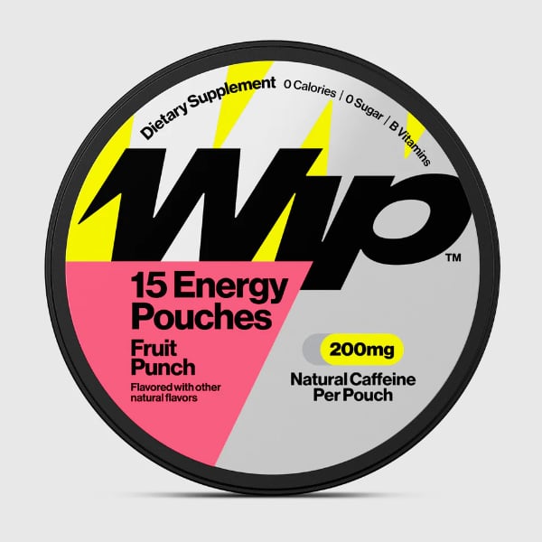 WIP Caffeine Energy Pouches