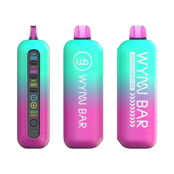 Wynn Bar 4 Adjust 50,000 Puffs Disposable Vape White Gummy Ice