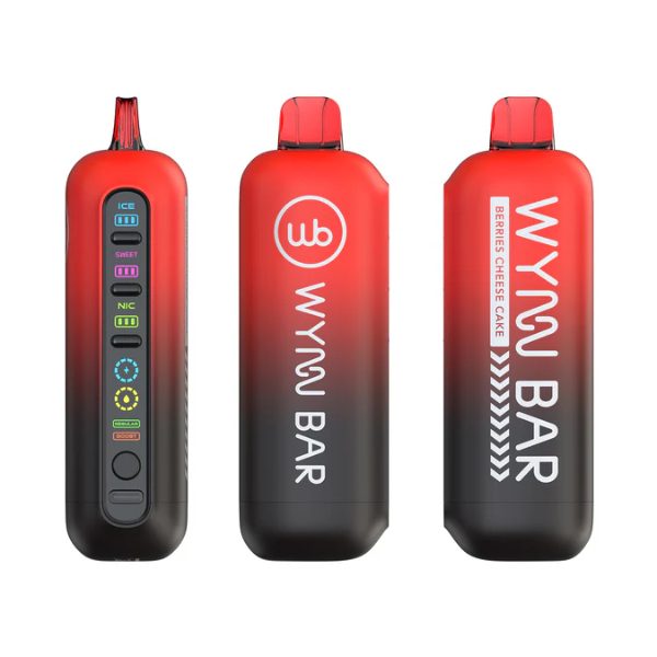 Wynn Bar 4 Adjust 50,000 Puffs Disposable Vape - Berries Cheese Cake