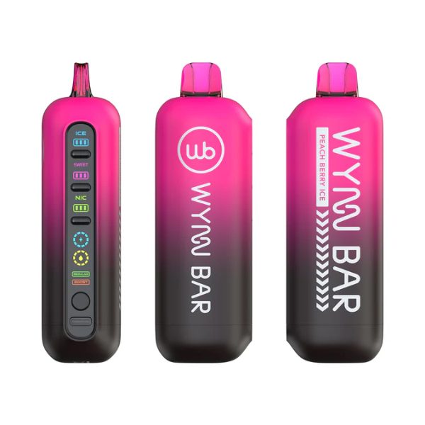 Wynn Bar 4 Adjust 50,000 Puffs Disposable Vape - Peach Berry Ice