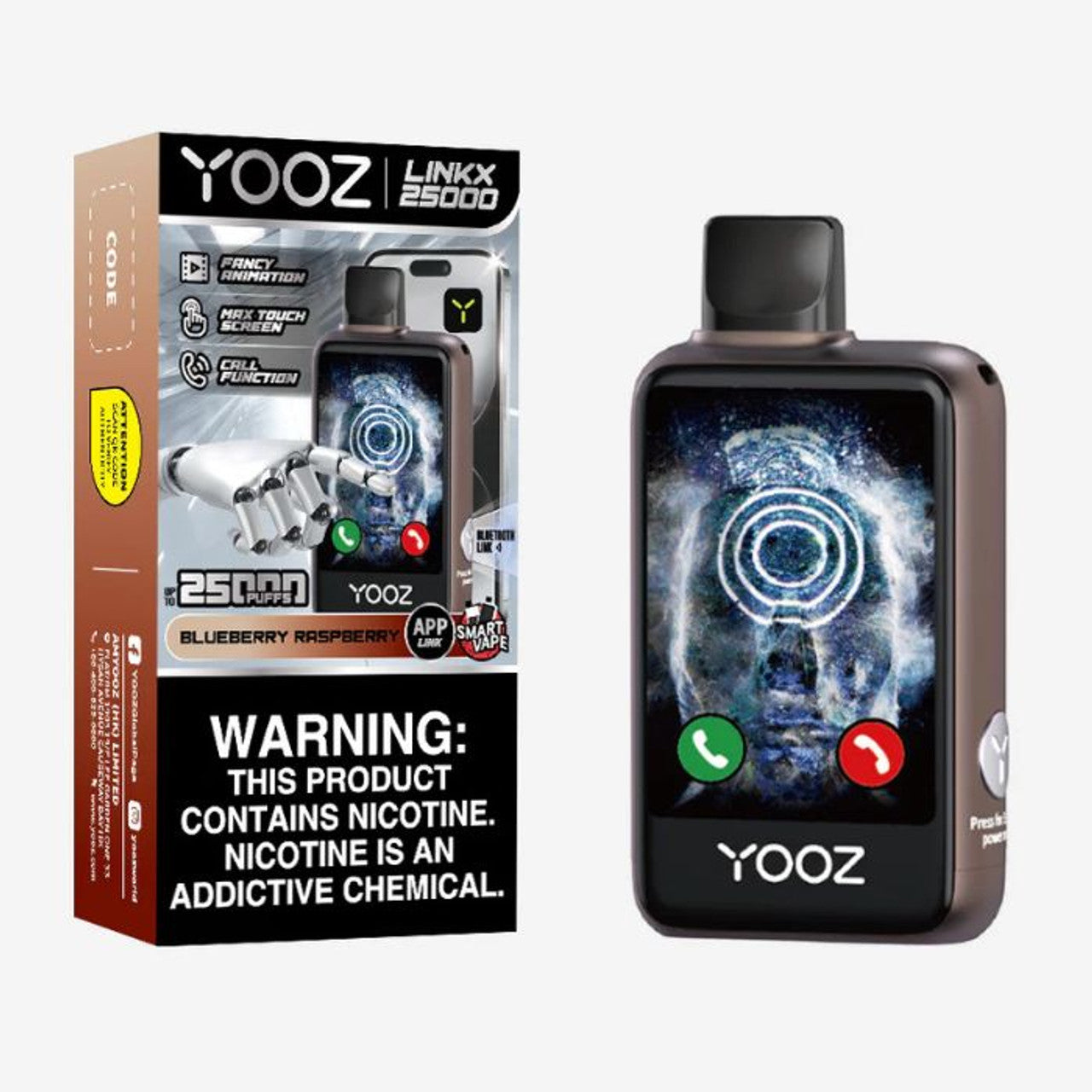 YOOZ Linkx 25,000 Puffs Smart Disposable