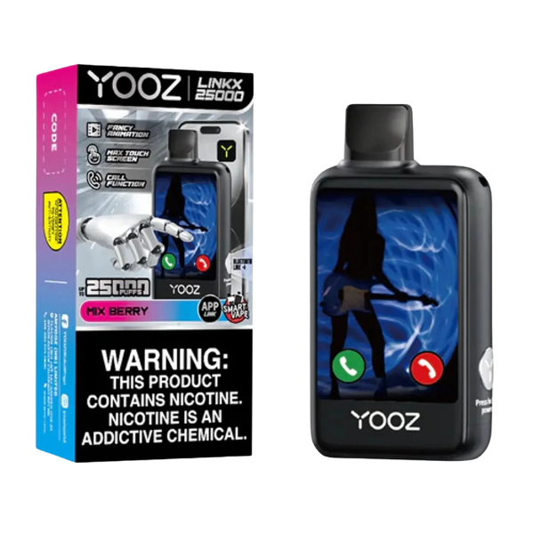 YOOZ Linkx 25,000 Puffs Smart Disposable