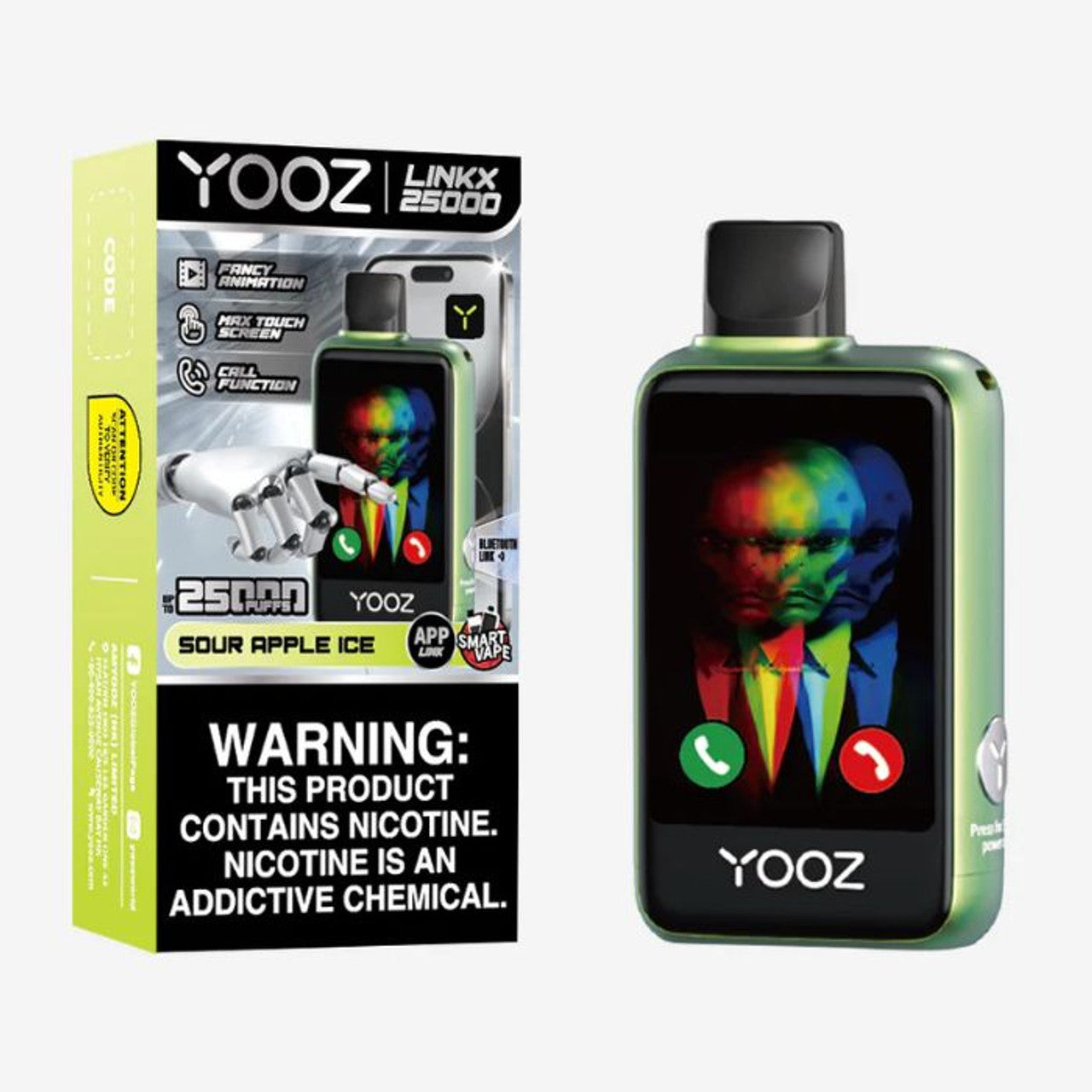 YOOZ Linkx 25,000 Puffs Smart Disposable