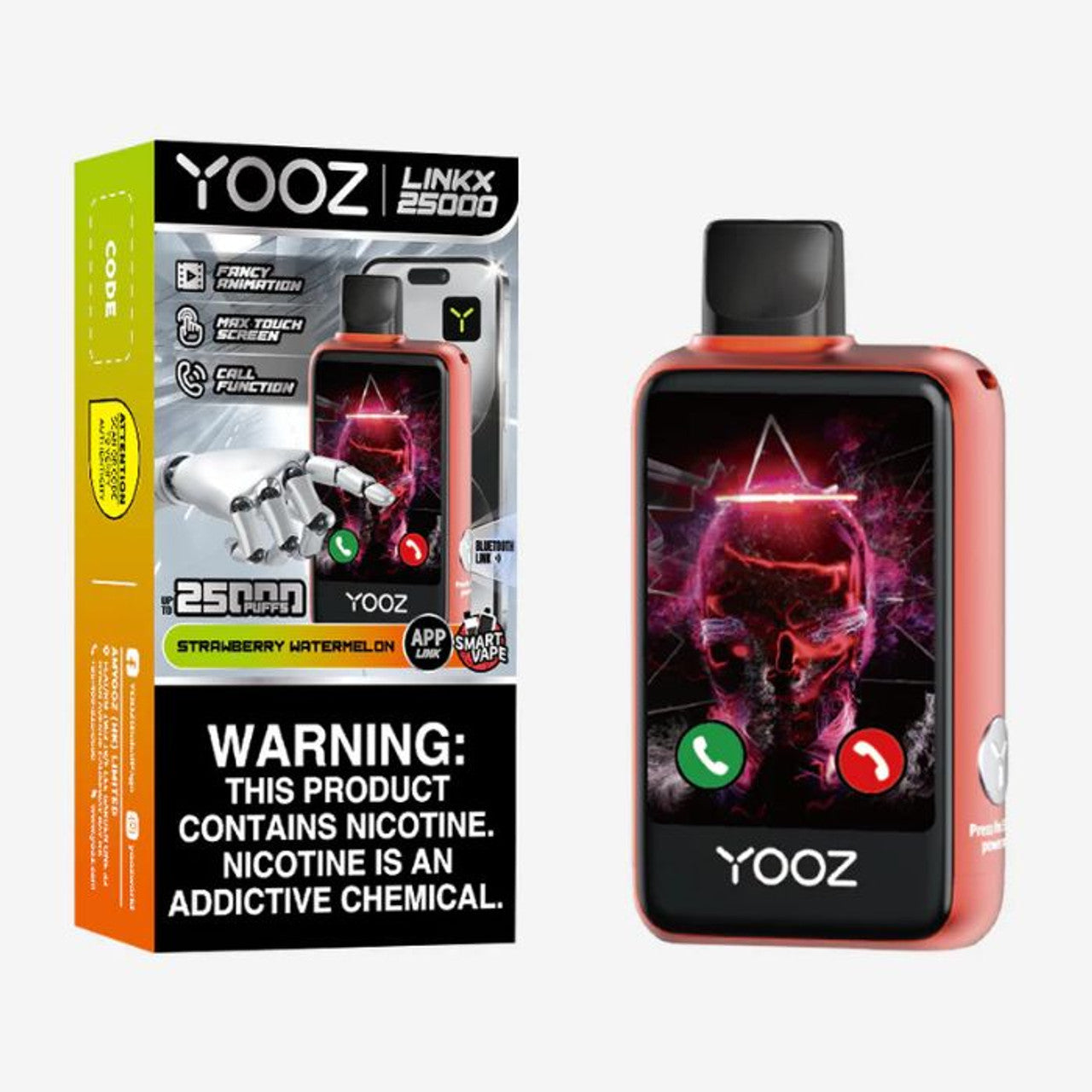 YOOZ Linkx 25,000 Puffs Smart Disposable